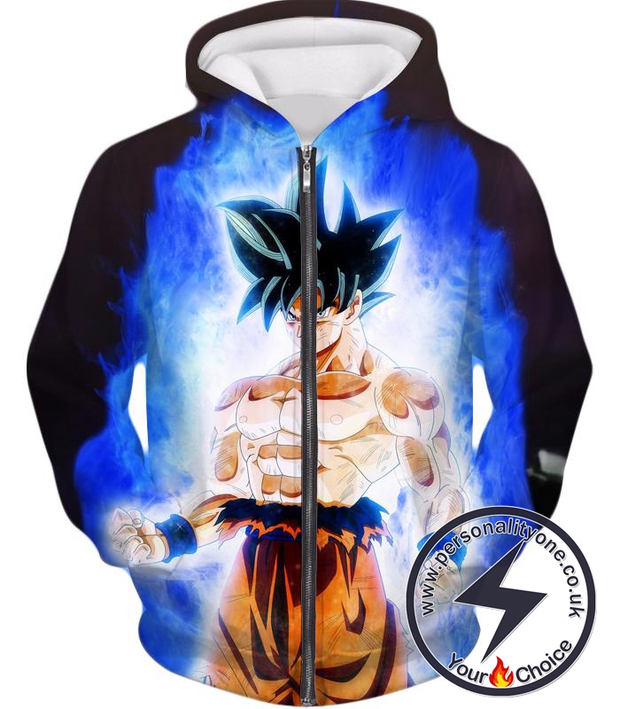 Dragon Ball Z Zip Up Hoodie - Limit Breaker Goku